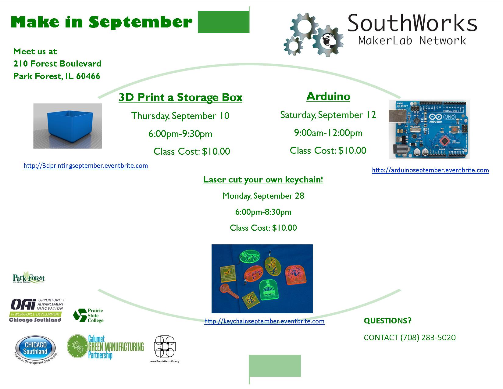 Flyer for Maker Space Workshops September.jpg